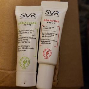 SVR sensifine cream and sebiaclear active